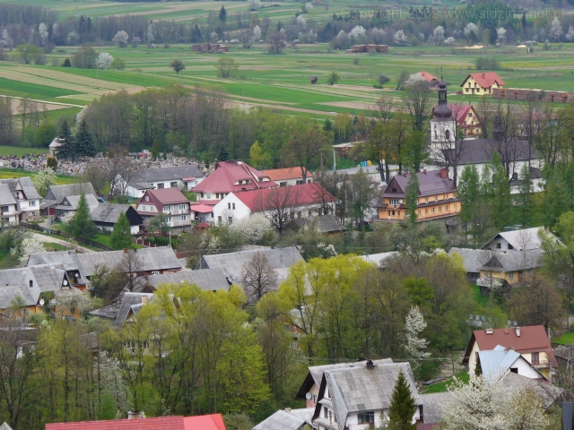 Centrum wsi - kliknij żeby powiększyć